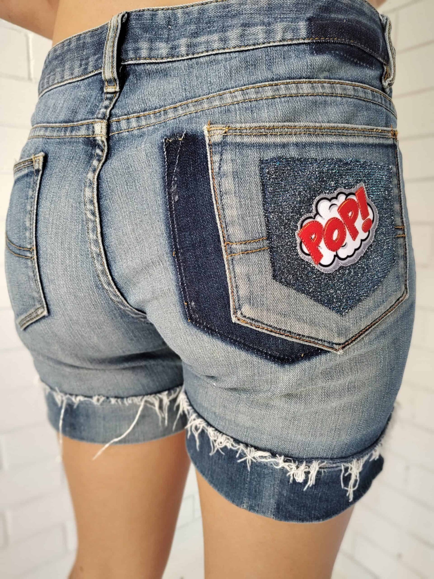 Classic Denim Short - Pop and Lace Summer Short image 5
