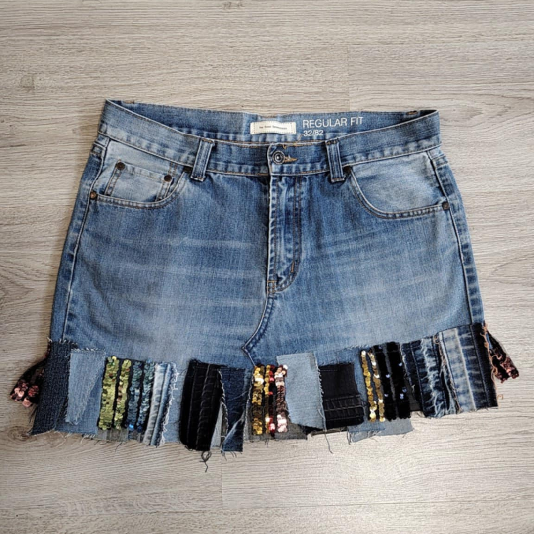 The Street Patch Mini Skirt