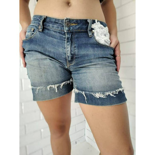 Classic Denim Short - Pop and Lace Summer Short image 0