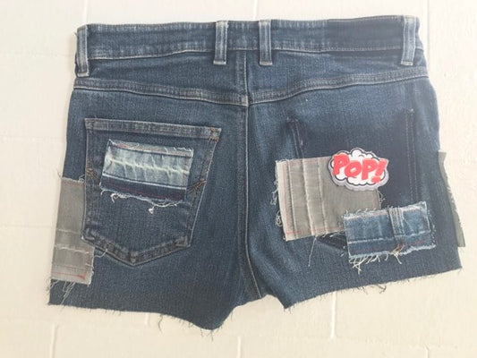 Denim High-waist Short- Daisy Duke Casual Fit image 1