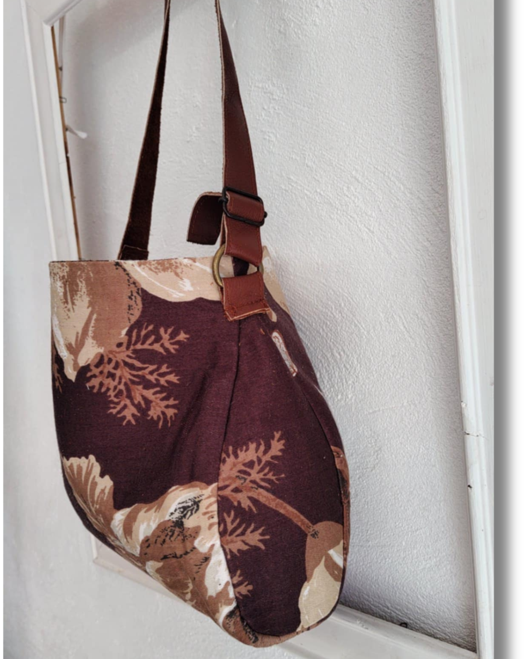 Autumn Leaves Brown Sassi Mini Bag