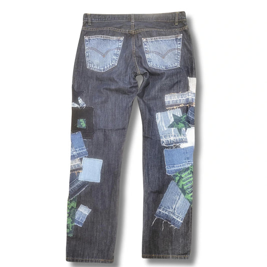 Soho Sassi Denim Patchwork Jeans