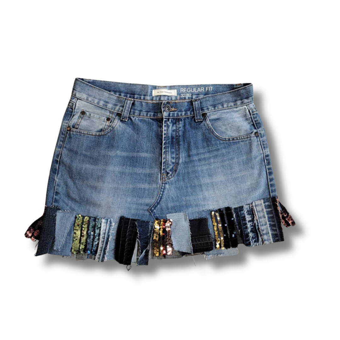 The Street Patch Mini Skirt