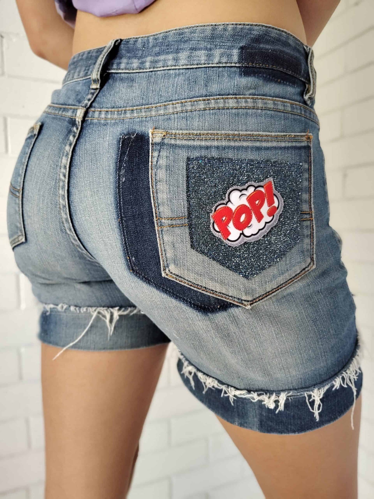Classic Denim Short - Pop and Lace Summer Short image 6