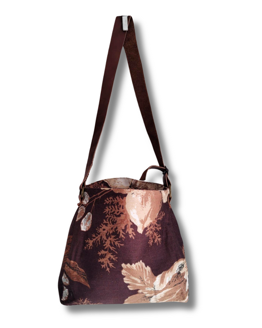 Autumn Leaves Brown Sassi Mini Bag