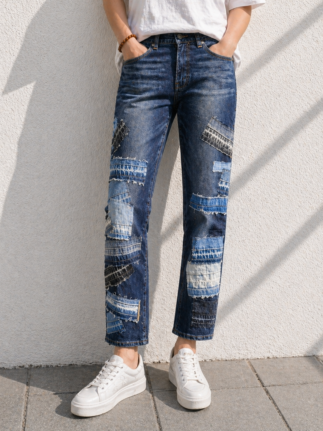 Sassi Lace Denim Jeans