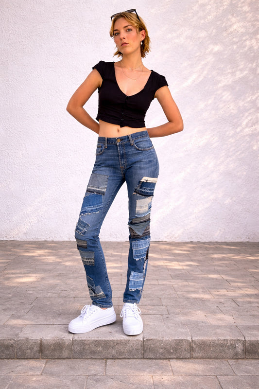 White Lightning Denim Jeans-Slim Fit