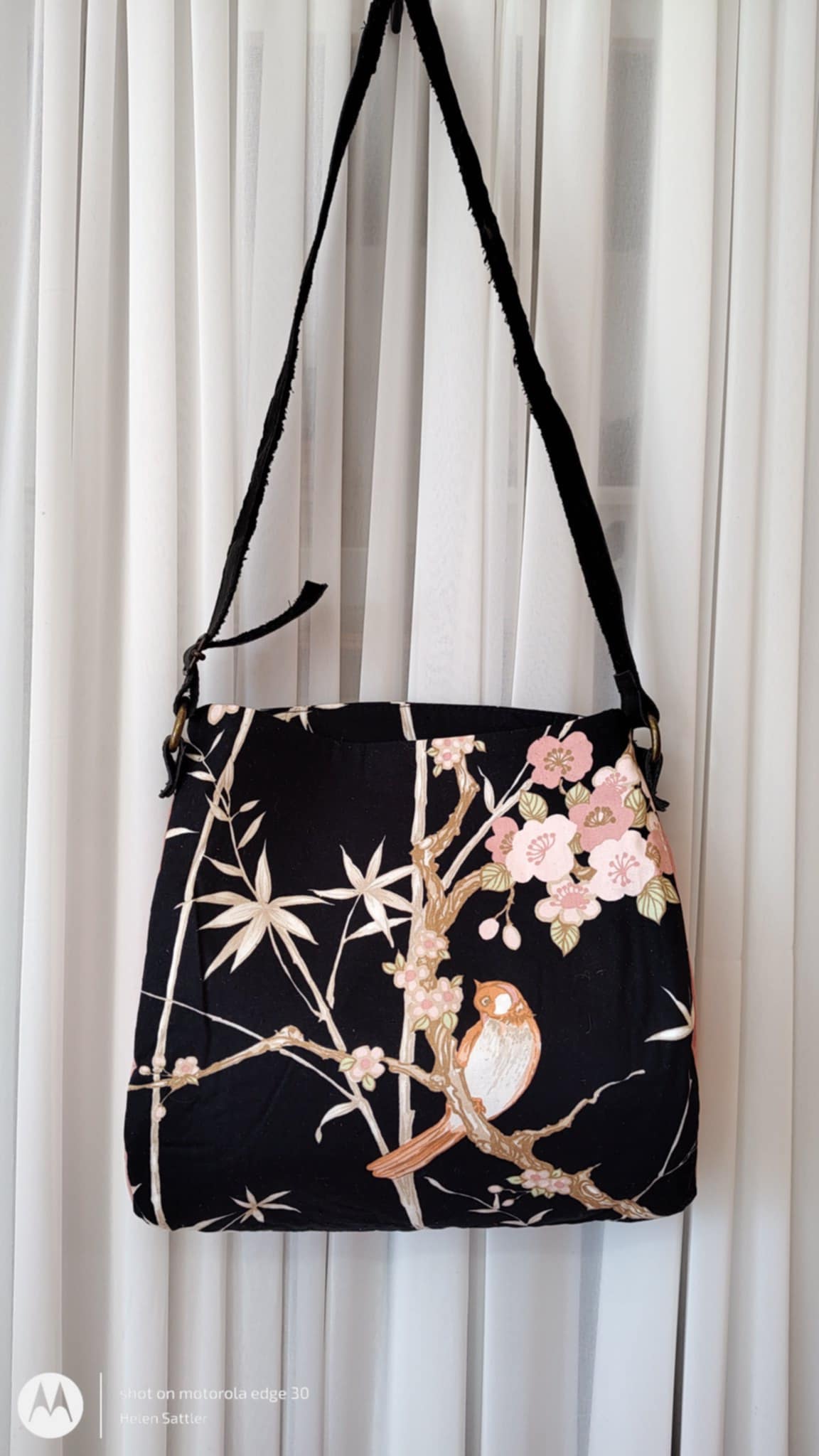Cherry Blossom Birdies Sassi Mini Bag