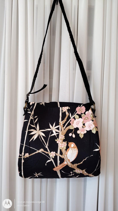 Cherry Blossom Birdies Sassi Mini Bag